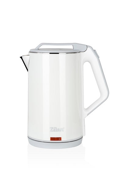 Cana fierbator cu pereti dubli ZILAN ZLN-3864 , Oprire automata, Putere1500 W, Capacitate 2L