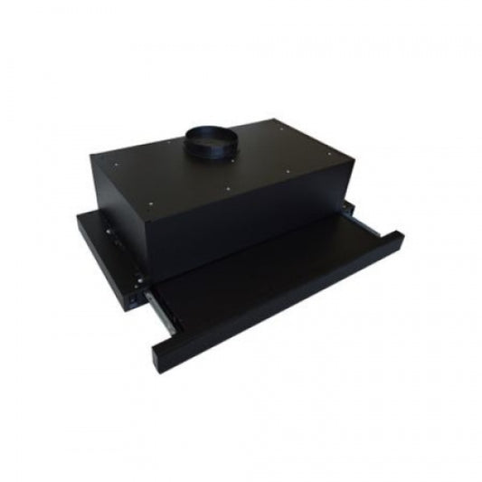 Hota incorporabila telescopica Floria ZLN-3680 NEGRU, 60x36x20 cm Putere de absorbtie 420 m3/h, 2 motoare, 60 cm