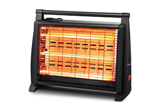 Incalzitor Floria ZLN2205 Negru cu 3 rezistente quartz,1500W, maner portabil, maner portabil