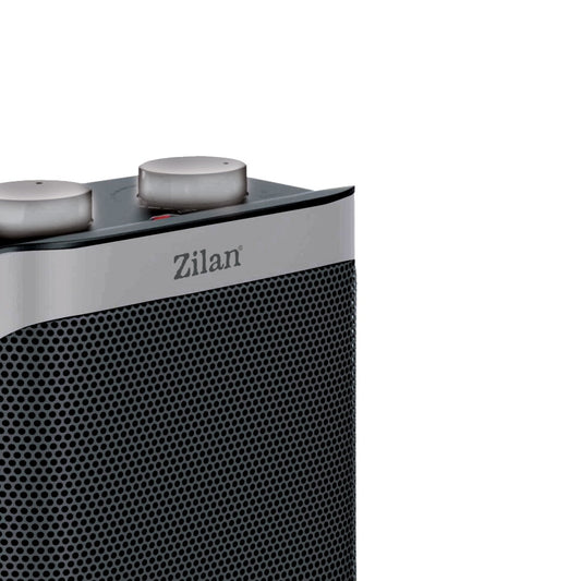 Aeroterma ceramica Zilan ZLN2014, 1500W, 2 nivele de incalzire, temperatura reglabila, siguranta la cadere