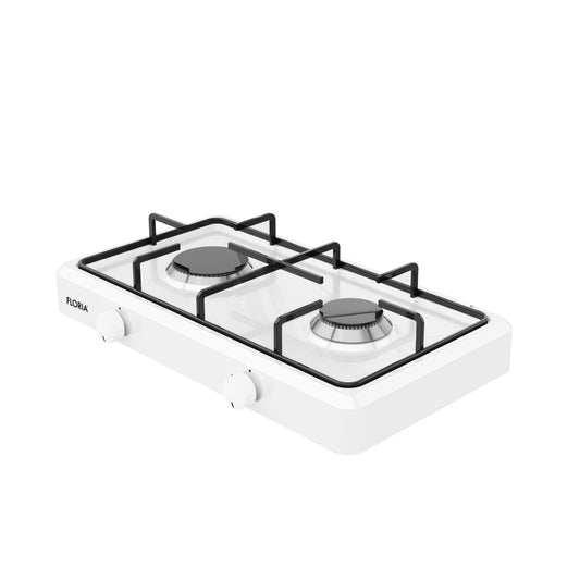 Aragaz 2 ochiuri Floria ZLN7129 Alb, alimentare GPL