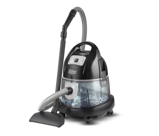 Aspirator ZILAN ZLN-8945 Gri cu filtrare prin apa si uscata,2000W