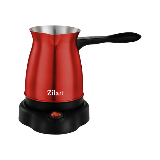 Ibric electric Zilan ZLN3627 Rosu, putere 800W, Capacitate 6 cesti