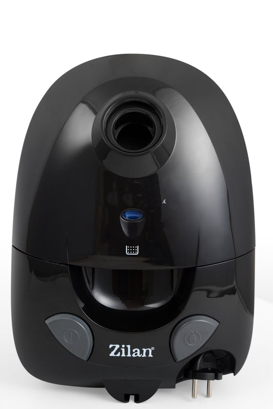Aspirator cu sac ZILAN ZLN-8471ERP,Negru Capacitate sac textil 2.0 l, Putere 890W, Cordon electric retractabil 5 m
