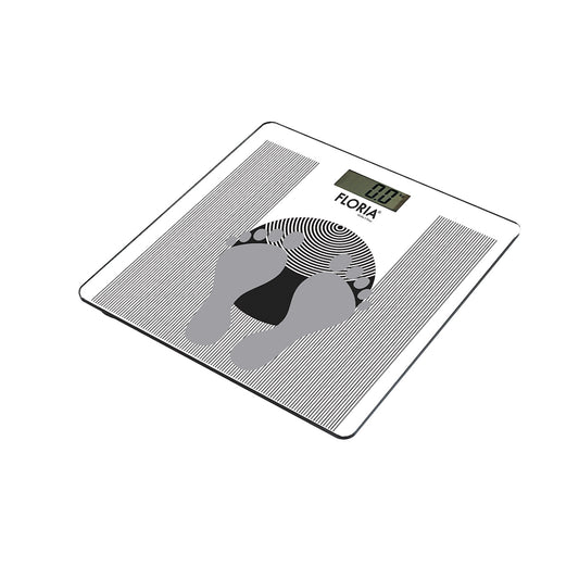 Cantar electric Floria ZLN7682 Gri, inchidere automata, capacitate 150 kg