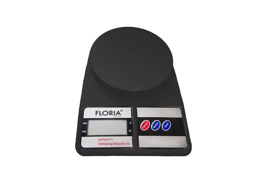 Cantar de bucatarie digital Floria ZLN9076, Capacitate 2g-10.000g, Display LCD, Maxim 10kg