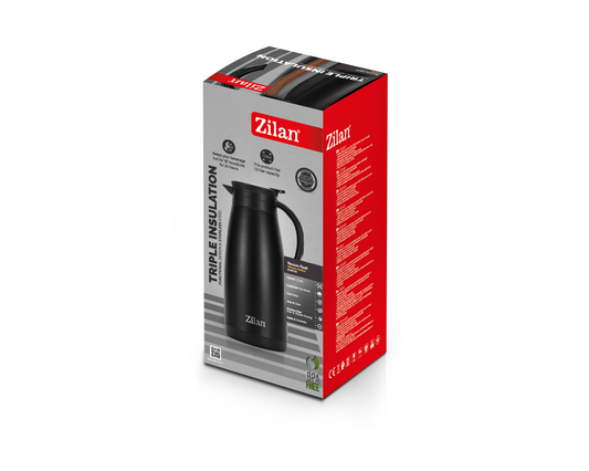 Termos Zilan ZLN0781 din inox, capacitate 1.5L, metine rece pana la 24 ore si cald pana la 18 ore