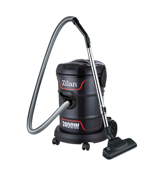 Aspirator Zilan ZLN2006, Putere 2400W, Putere aspirare 200W, Fara sac, Functie de suflare, Capacitate 21L
