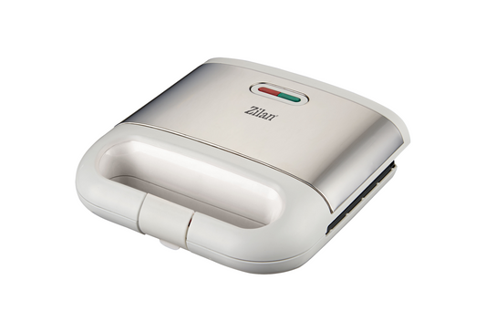 Aparat pentru facut sandwich Zilan ZLN1689, Termostat automat, Indicator luminos, Protectie supraincalzire, Picioruse antiderapante, 800W