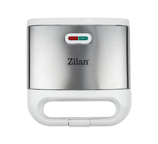Aparat pentru facut sandwich Zilan ZLN1689, Termostat automat, Indicator luminos, Protectie supraincalzire, Picioruse antiderapante, 800W