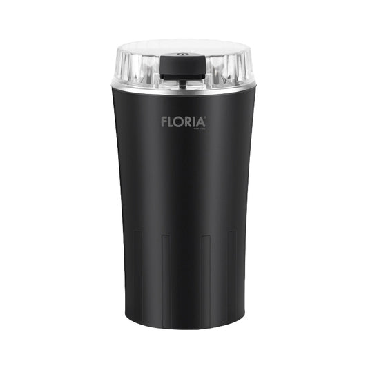 Rasnita de cafea Floria ZLN2396, Putere 350W, Capacitate 250ml, 60g, Lame din otel inoxidabil, Negru
