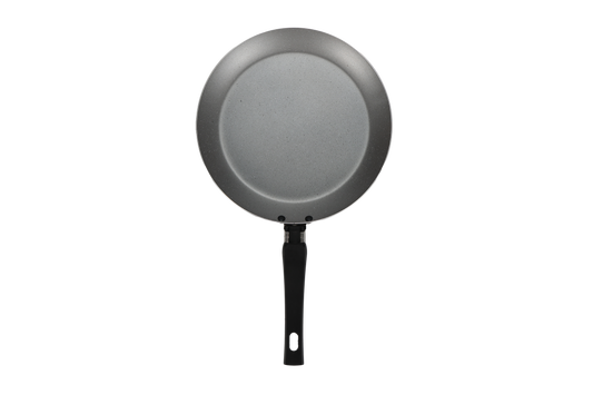 Tigaie aluminiu Floria ZLN2009 pentru clatite, Diametru 24 cm, 2 straturi Non-Stick, Maner din bachelita, Compatibil masina de spalat vase