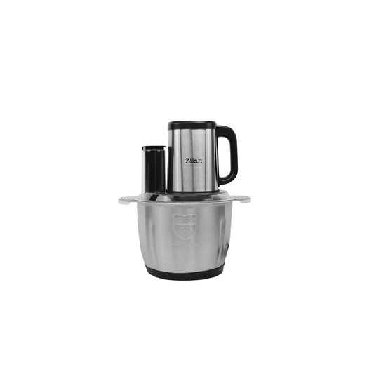 Tocator legume-fructe Zilan ZLN2757 digital multifunctional, Vas inox capacitate 3L, 4 functii presetate, Lame din titan, Putere 500W