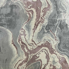 Covor Buse Fulger, Roz Pudra , Living, Dormitor, Modern