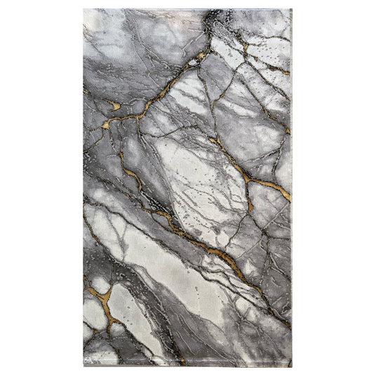 Covor Marmara Cairo Gri/Gold, Living, Dormitor, Modern