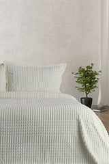 Cuvertura Pat Dublu, 3 Piese, Polyester 100% Modern Line – Calitate Premium, pe mai multe culori