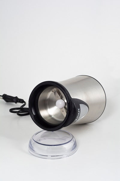 Rasnita cafea electrica, Zilan ZLN-8013,Argintiu /Negru 150 W, inox, cutite macinare otel inoxidabil