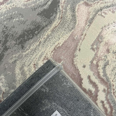 Covor Buse Fulger, Roz Pudra , Living, Dormitor, Modern