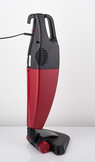 Aspirator vertical ZILAN ZLN-1235,Rosu/Negru Putere 800W, Fara sac, Recipient praf 2L,