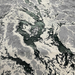 Covor Buse Fulger, Verde Smarald, Living, Dormitor, Modern