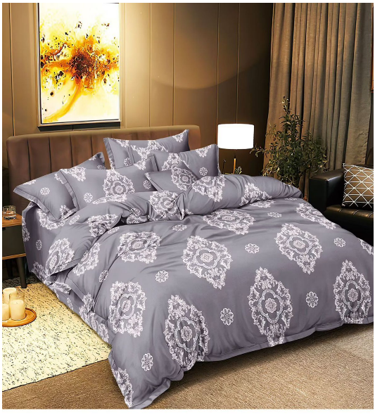 OFERTA TRIO - PACHET 3 LENJERII DE PAT. Lenjerie pat dublu, 4 piese