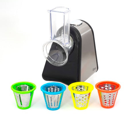 Razatoare si Feliator Zilan ZLN-0498 Fresh, Putere 200W, 4 accesorii, Inox