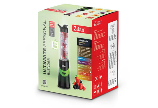 Blender Zilan ZLN0511 pentru smoothies cu recipient sport , 350 W, 600 ml