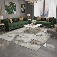 Covor Eterna Fauda Gri/Gold Living, Dormitor, Modern