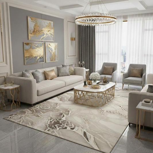 Covor Marmara Beirut Bej/Bej Living, Dormitor, Modern