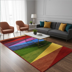 Covor Camera Copii Model Firuze, Marime- 150 x230 cm, Multicolor,Antialergic, 100% Polipropilena