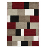 Covor VEGAS , ROSU/NEGRU/CREM, Living, Dormitor