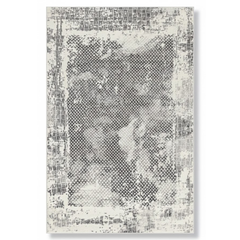 Covor ALLURE, ALB/GRI, Living, Dormitor