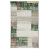 Covor NUBUK, VERDE/GALBEN/MARO, Living, Dormitor