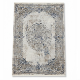 Covor ANGORA, Crem/Albastru, Living, Dormitor