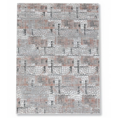 Covor ANGORA, GRI/ PINK, Living, Dormitor