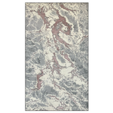 Covor Buse Fulger , Roz, Pudra Living, Dormitor, Modern