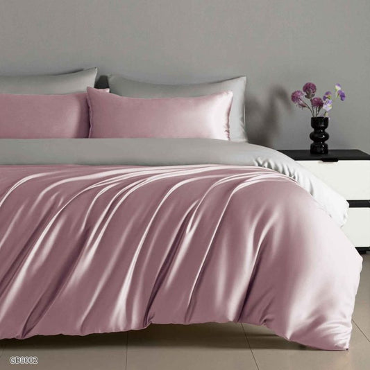 Lenjerie pat dublu, FINET, cu elastic, 4 piese, GD8002