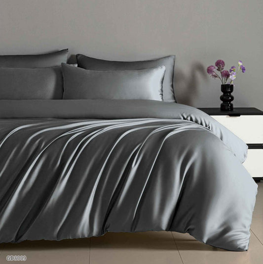 Lenjerie pat dublu, FINET, cu elastic, 4 piese, GD8009