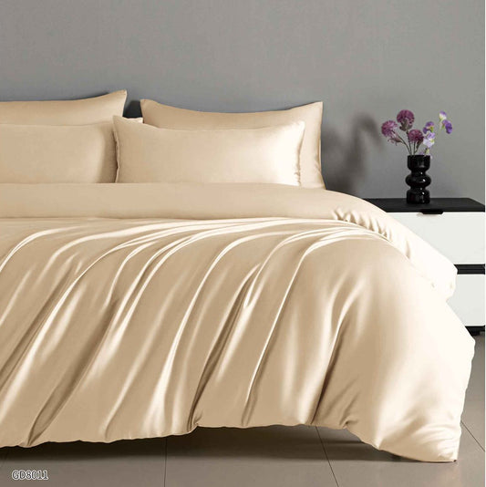 Lenjerie pat dublu, FINET, cu elastic, 4 piese, GD8011