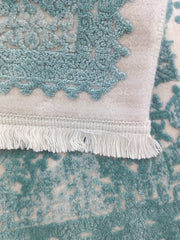 Covor BOYUT, BEJ/TURCOAZ , Living, Dormitor