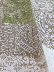 Covor CAFFEE, VERDE/GRI/MARO, Living, Dormitor