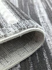 Covor MORITA, GRI/NEGRU, Living, Dormitor