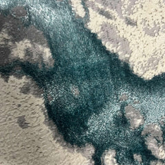 Covor Buse Fulger, Turcoaz, Living, Dormitor, Modern