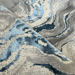 Covor Buse Fulger, Albastru Regal , Living, Dormitor, Modern