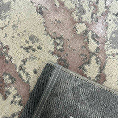 Covor Buse Fulger , Roz, Pudra Living, Dormitor, Modern