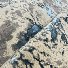 Covor Buse Fulger , Albastru Regal, Living, Dormitor, Modern