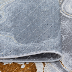 Covor Buse, Galben Gold, Living, Dormitor, Modern