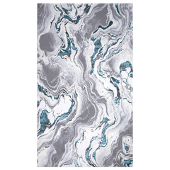 Covor Buse River, Turcoaz, Living, Dormitor, Modern