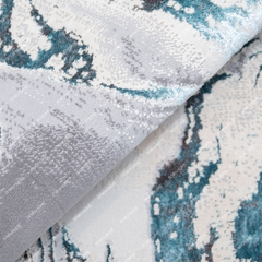 Covor Buse River, Turcoaz, Living, Dormitor, Modern