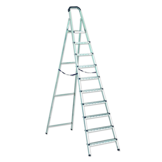 Scara Metalica ZLN 1213 , 9 Trepte + platforma cu sistem antialunecare
